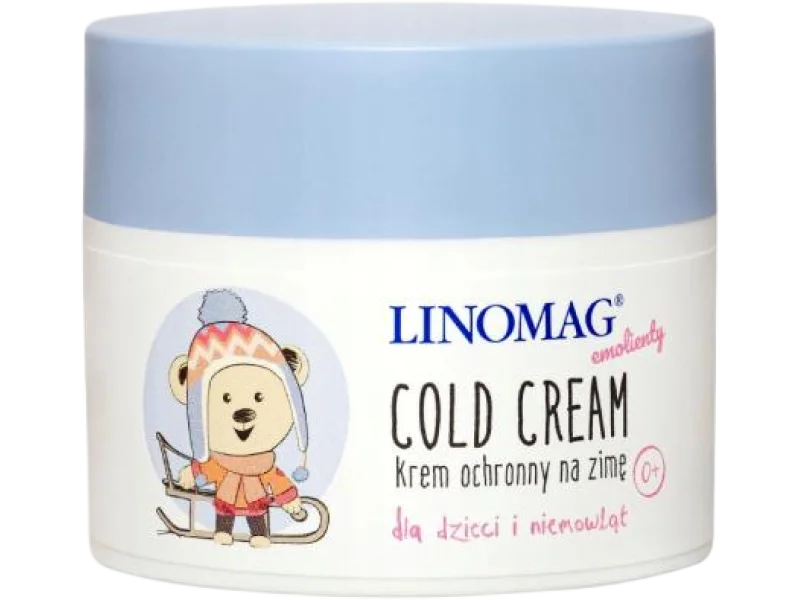 LINOMAG Emolienty Cold Cream Krem ochronny na zimę dla dzieci