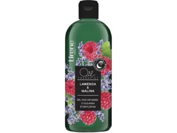 Zdjęcie produktu LIRENE Oil Therapist Żel pod prysznic Lawenda & Malina Nawilżający, żel