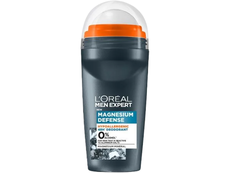 L’Oreal Men Expert Magnesium Defense hipoalergiczny dezodorant, roll-on