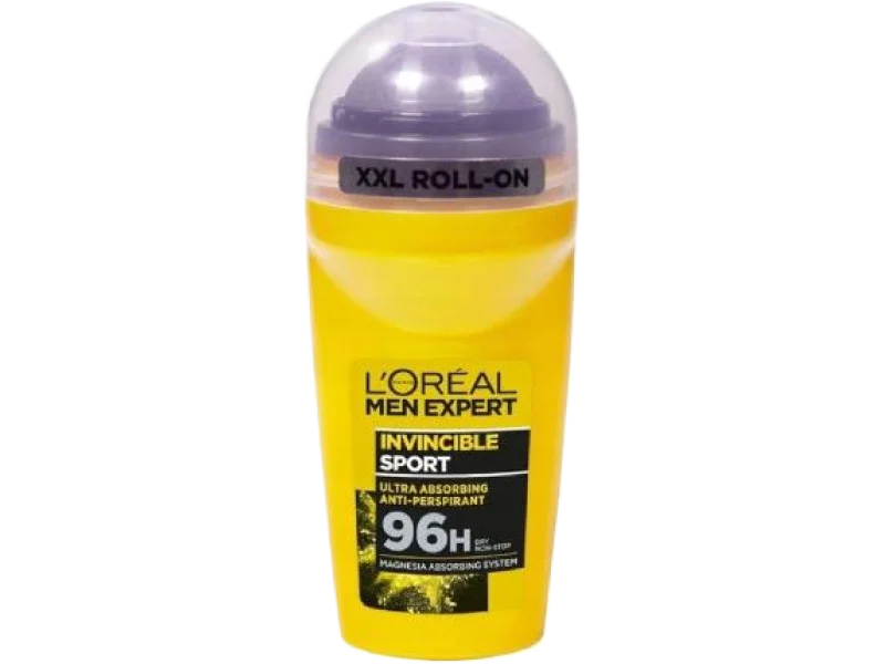 L’OREAL MenExpert Invincible Sport Deodorant 96H Antyperspirant, roll-on