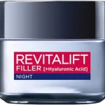 L’OREAL Revitalift Filler 40+ Krem przeciwzmarszczkowy z kwasem hialuronowym