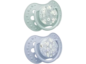 Zdjęcie produktu LOVI Blossom Blue Smoczek uspokajający, silikonowy, dynamiczny