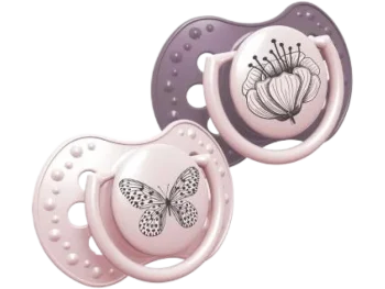 Zdjęcie produktu LOVI Botanic Girl smoczek silikonowy dynamiczny, 3-6 m
