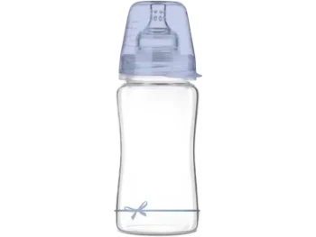 Zdjęcie produktu LOVI Butelka szklana Diamond Glass Baby Shower boy