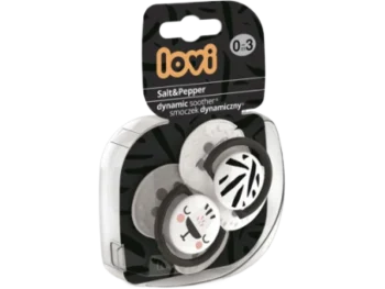 LOVI Smoczek dynamiczny Salt&Pepper