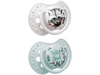Zdjęcie produktu LOVI Smoczek silikonowy Wild Soul miętowo-szary