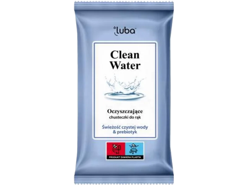 LUBA Clean Water Chusteczki odświeżające
