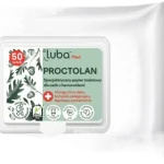 LUBA Med Proctolan Specjalistyczny papier toaletowy dla osób z hemoroidami, chusteczki