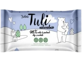 Zdjęcie produktu LUBA Tuli Chusteczki nawilżane dla dzieci z wodą, pantenolem i awokado