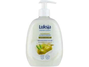 Zdjęcie produktu LUKSJA Creamy & Soft Kremowe mydło w płynie Oliwka i Jogurt