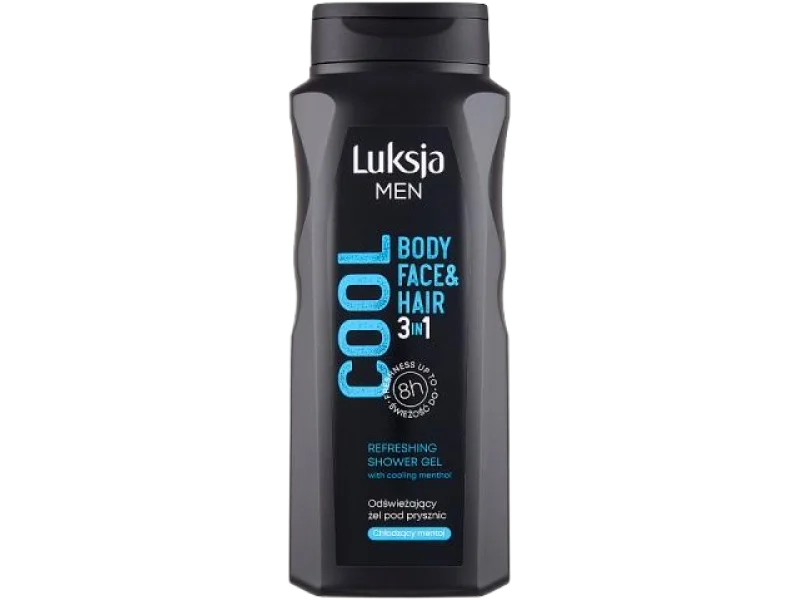LUKSJA Men Cool żel pod prysznic 3w1