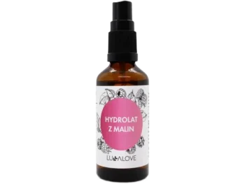 LULLALOVE Hydrolat z malin do pielęgnacji twarzy, płyn