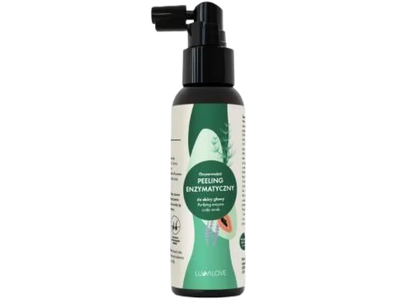 LULLALOVE Oczyszczający peeling enzymatyczny do skóry głowy