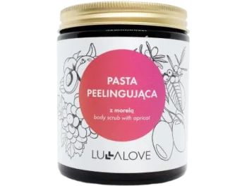 Zdjęcie produktu LULLALOVE Rozświetlająca pasta peelingująca do ciała z morelą