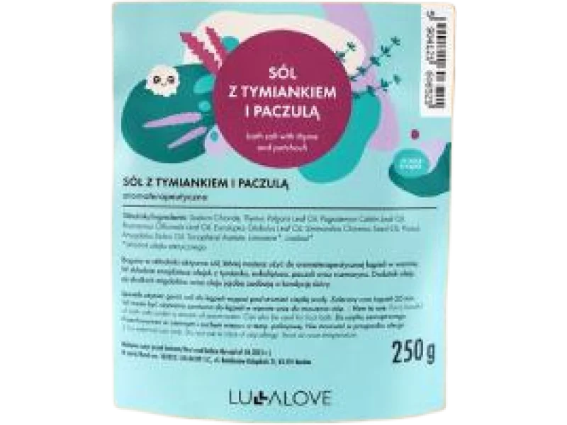 LULLALOVE Sól z tymiankiem i paczulą