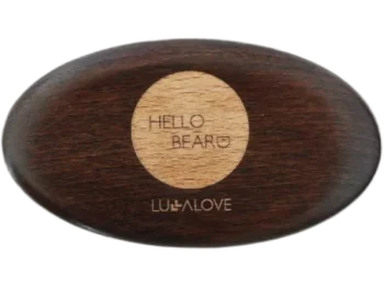 Zdjęcie produktu LULLALOVE szczotka do brody – 100% włosie dzika, szczoteczka