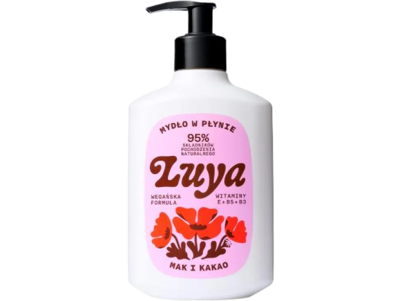 LUYA Mydło do rąk w płynie Mak i Kakao