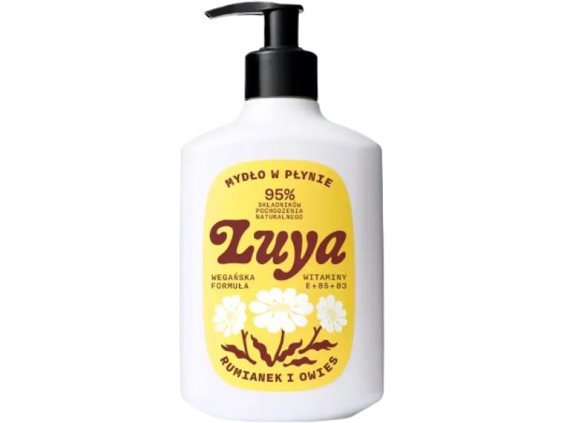 LUYA Mydło do rąk w płynie Rumianek i Owies