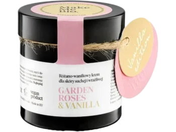 Zdjęcie produktu Make Me Bio Garden Roses & Vanilla Różano-waniliowy krem dla skóry suchej i wrażliwej