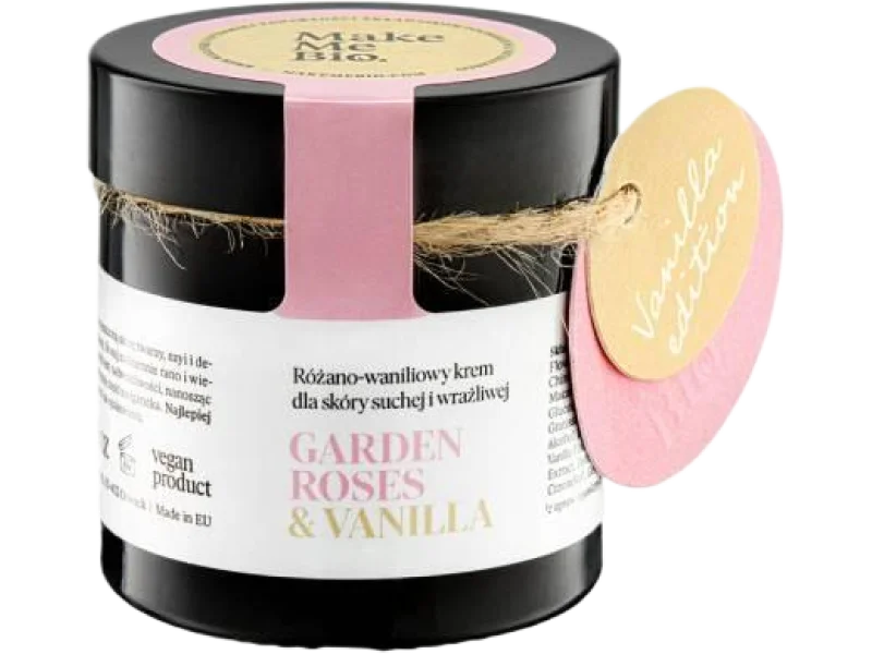Make Me Bio Garden Roses & Vanilla Różano-waniliowy krem dla skóry suchej i wrażliwej