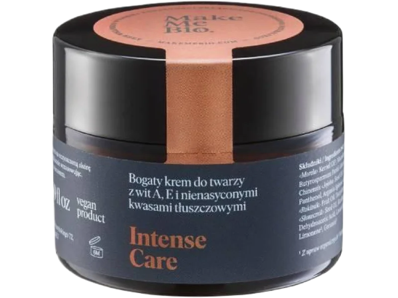 Make Me Bio Intense Care Bogaty krem do twarzy z wit. A, E i nienasyconymi kwasami tłuszczowymi