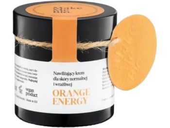 Zdjęcie produktu Make Me Bio Orange Energy Nawilżający krem dla skóry normalnej i wrażliwej