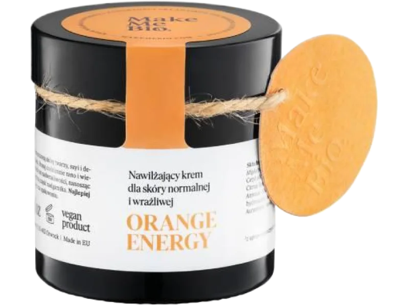 Make Me Bio Orange Energy Nawilżający krem dla skóry normalnej i wrażliwej