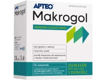 Zdjęcie produktu Makrogol Junior, proszek do sporządzania roztworu doustnego, 5 g