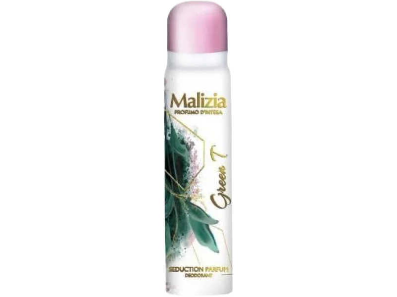 Malizia Dezodorant damski Zielona Herbata, spray