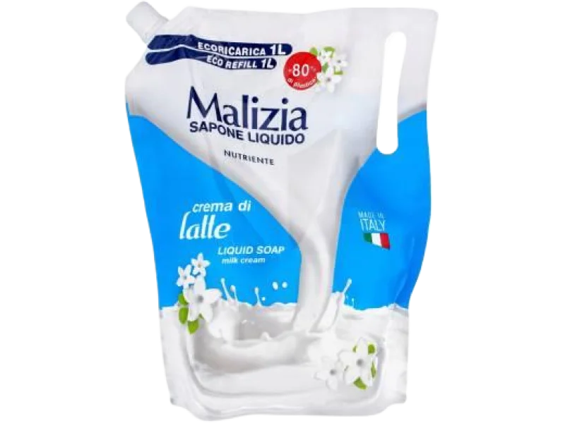 Malizia Mydło w płynie Cream di Latte Mleczna pianka