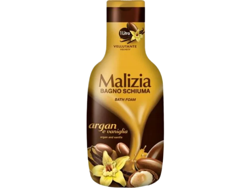 Malizia Płyn do kąpieli Argan & Wanilia