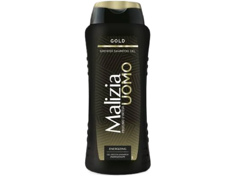 Malizia Uomo Gold męski żel pod prysznic i szampon 2w1