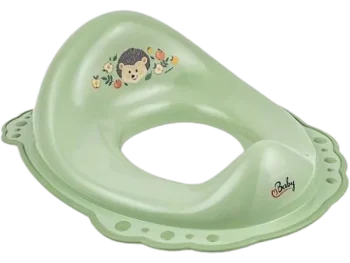 Zdjęcie produktu MALTEX Nakładka sedesowa antypoślizgowa Leśna Ferajna Jeżyk zielona, sprzęt medyczny