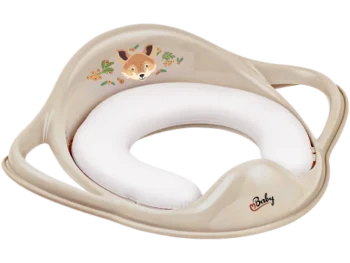 Zdjęcie produktu MALTEX Nakładka sedesowa miękka Leśna Ferajna Lisek beżowa, sprzęt medyczny