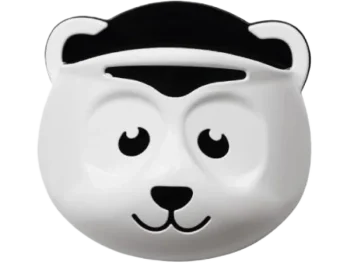 Zdjęcie produktu Maltex Organizer na zabawki Panda biały/czarny, pojemnik