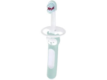 Zdjęcie produktu MAM Baby’s Brush Szczoteczka do zębów dla niemowląt z ogranicznikiem Boy, sprzęt medyczny