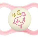 MAM Smoczek silikonowy Supreme Night Planet Love girl