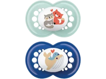 Zdjęcie produktu MAM Start Silky smoczek silikonowy ortodontyczny Better Together Boy