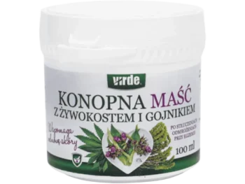 Maść konopna z żywokostem i gojnikiem