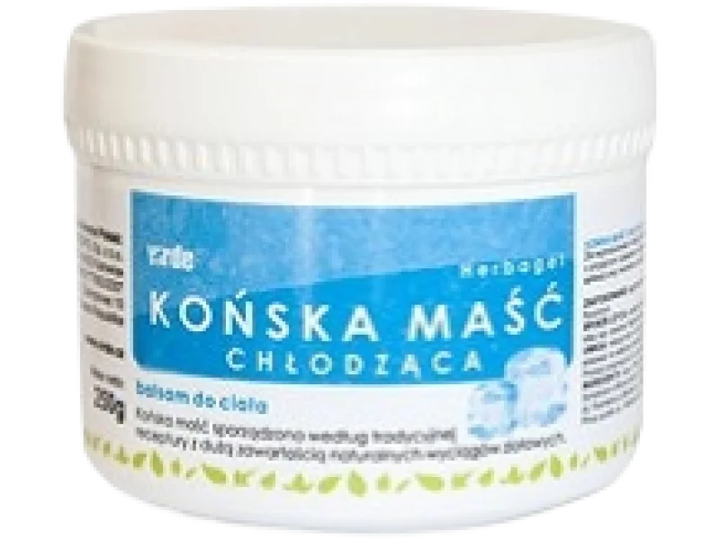 MAŚĆ KOŃSKA CHŁODZĄCA, żel