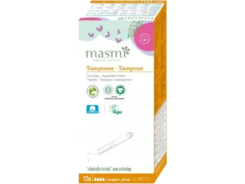 Zdjęcie produktu Masmi Bawełniane tampony Super Plus z aplikatorem