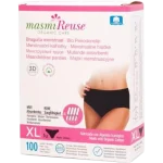 MASMI Majtki menstruacyjne z bawełny organicznej, środki chłonne