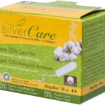 Masmi Silver Care tampony regular bez aplikatora z bawełny organicznej