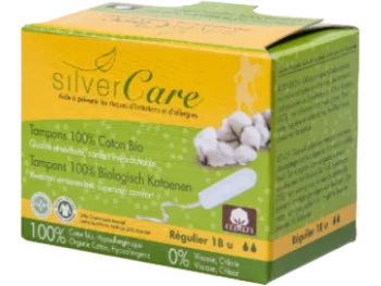 Zdjęcie produktu Masmi Silver Care tampony regular bez aplikatora z bawełny organicznej
