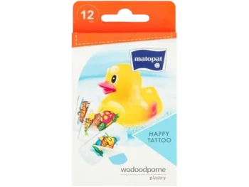 Zdjęcie produktu MATOPAT HAPPY TATTOO Zestaw plastrów dla dzieci, plaster