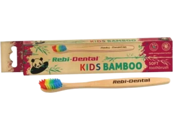 Zdjęcie produktu Mattes Rebi Dental Kids Bamboo Miękka bambusowa szczoteczka do zębów dla dzieci Soft M64