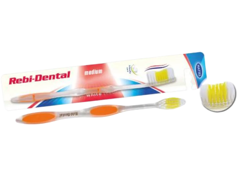 Mattes Rebi Dental Szczoteczka do zębów średnia M08 medium