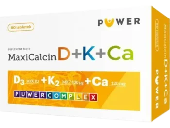 Zdjęcie produktu MaxiCalcin D + K + Ca, tabletki