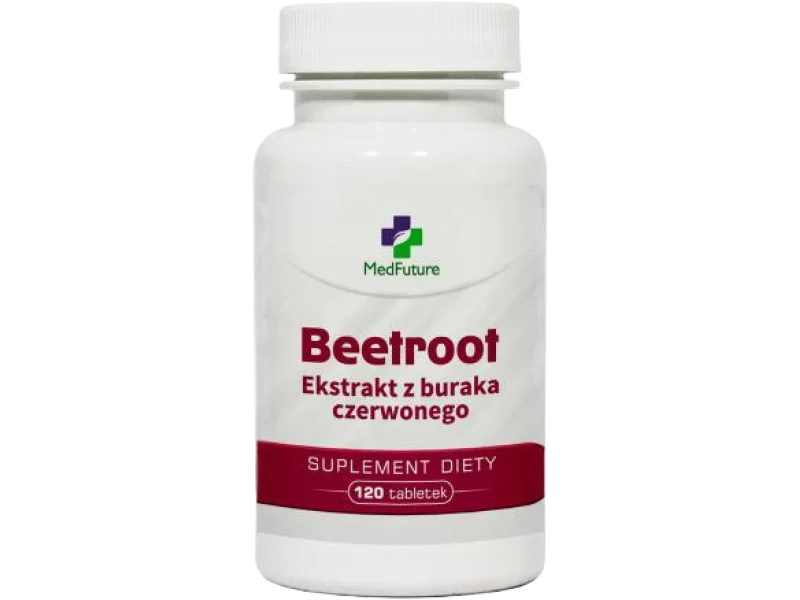MedFuture Beetroot Ekstrakt z buraka czerwonego, tabletki, 80 mg
