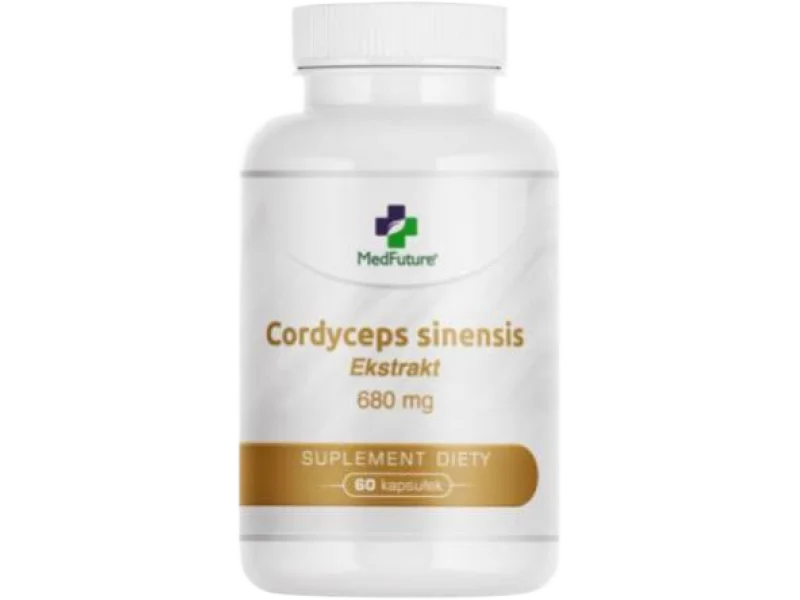 MedFuture Cordyceps Sinensis, kapsułki, 680 mg